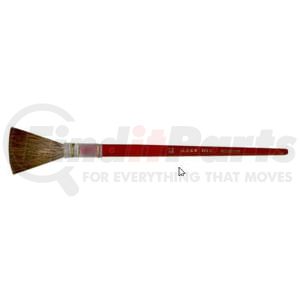 179L-4 by MACK BRUSH - SIZE 4 BRN QUILL W/RED HANDLE