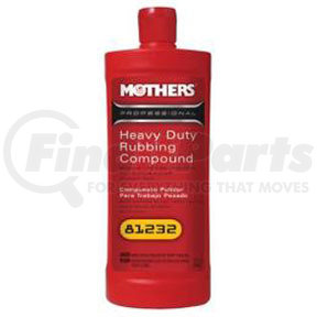 81232 by MOTHERS WAX & POLISH - Heavy Duty Rubbing Compound, Qt