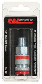 621 by RBL PRODUCTS - 1/4" Coupler, Male NPT