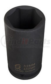 254D by SUNEX TOOLS - 1/2" Drive Deep Impact Socket, 1-11/16"