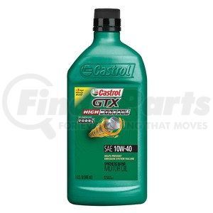 149D7B by CASTROL - GTX HIGH MILE 10W40 QT