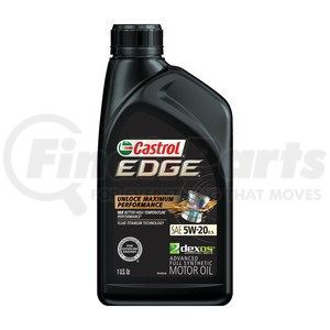 152C82 by CASTROL - EDGE FULL SYN 5W20 QT