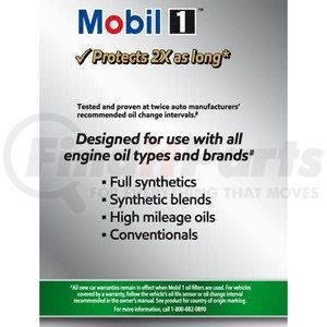 M1C151A by MOBIL OIL - Engine Oil Filter