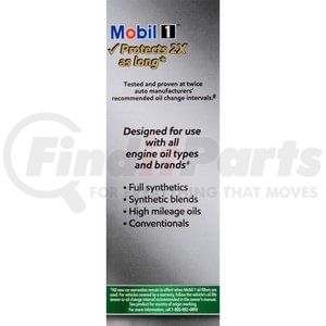 M1C456A by MOBIL OIL - Engine Oil Filter