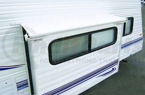 LH1450042 by CAREFREE - Carefree LH1450042 White Slideout Cover Awning 138'-145'