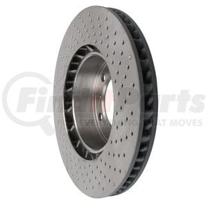 Sebro 205871C Disc Brake Rotor for PORSCHE