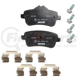 2521502 by TEXTAR - Disc Brake Pad for MERCEDES BENZ