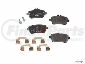 2521505 by TEXTAR - Disc Brake Pad for MERCEDES BENZ
