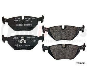 D 754 T by TEXTAR - Disc Brake Pad for BMW