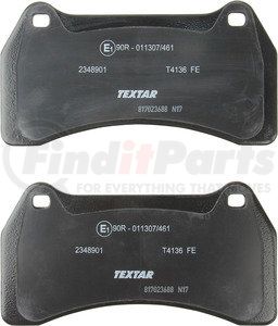 Textar 2348901 Disc Brake Pad Set Disc Brake Pad for JAGUAR