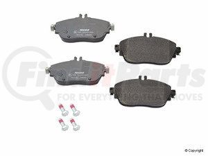 2486901 by TEXTAR - Disc Brake Pad for MERCEDES BENZ