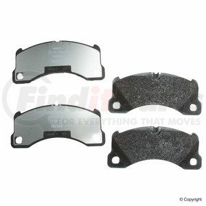Textar 2500701 Disc Brake Pad Set Disc Brake Pad for PORSCHE
