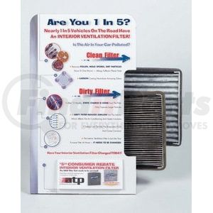 A-507 by ATP TRANSMISSION PARTS - Cabin Filter Display Pack