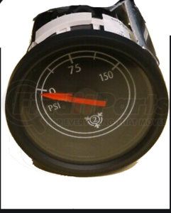 W22-00008-070 by FREIGHTLINER - Brake Pressure Gauge - Air Pressure, Primary, Polished