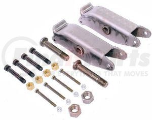 K71-365-00 by DEXTER AXLE - Suspension Equalizer Beam Bracket - Slipper Spring Kit, for 2800-6000 lbs Axles, 33.5" Axle Spacing