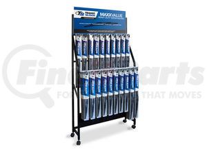9946 by TRAMEC SLOAN - Windshield Wiper Blade Assortment and Merchandiser - Rolling Wiper Rack w/Stock