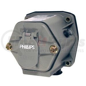 60-2720-20 by PHILLIPS INDUSTRIES - Trailer Nosebox Assembly - Single Circuit, with 20 AMP Circuit Breakers, Composite