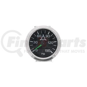 804400 by PAI - Air Pressure Gauge - Mechanical w/ Dual Needles Chrome Face Includes Mounting Hardware Mack MR / MRU Model Application