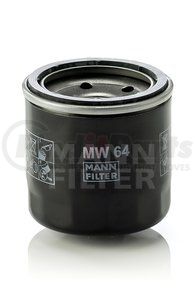 MANN+HUMMEL Filters MW64 Engine Oil Filter MANN-FILTER BASE Spin-On Lube Filter