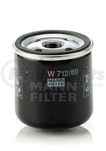 W712/80 by MANN-HUMMEL FILTERS - MANN-FILTER BASE Spin-On Lube Filter