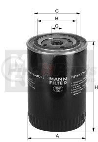 W940/24 by MANN-HUMMEL FILTERS - Spin-on Oil Filter