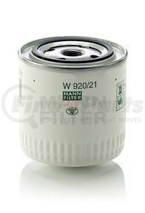 W920/21 by MANN-HUMMEL FILTERS - MANN-FILTER BASE Spin-On Lube Filter