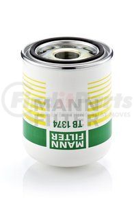 TB1374X by MANN-HUMMEL FILTERS - MANN-FILTER BASE Spin-On Air Filter