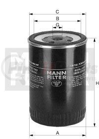 WK731 by MANN-HUMMEL FILTERS - Spin-on Fuel Filter