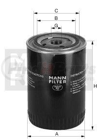 W962/14 by MANN-HUMMEL FILTERS - Oil Filter