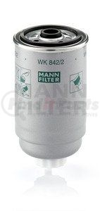 WK842/2 by MANN-HUMMEL FILTERS - MANN-FILTER BASE Spin-On Fuel/Water Separator Filter