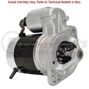 16805N by MPA ELECTRICAL - Starter Motor - 12V, Hitachi/Mitsubishi, CW (Right), Wound Wire Direct Drive
