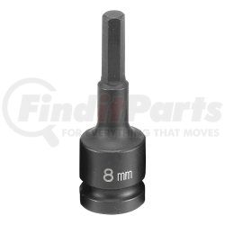 2908M by GREY PNEUMATIC - 1/2" Drive x 8mm Hex Driver