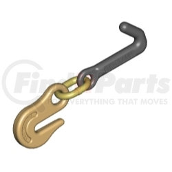 6318 by MO-CLAMP - Tie Down “J” Hook with Grab Hook