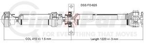 FO-625 by DIVERSIFIED SHAFTS SOLUTIONS, INC. (DSS) - Drive Shaft Assembly