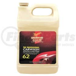 M6201 by MEGUIAR'S - Mirror Glaze® Carwash Shampoo & Conditioner, Gallon