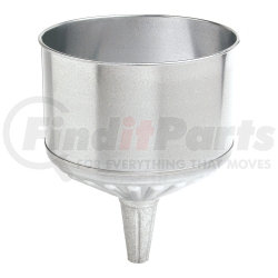 75-004 by PLEWS - Funnel, Galvanized, Tractor With Screen, 8-Quart