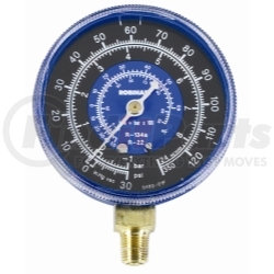 11794 by ROBINAIR - Compound Replacement Gauge, Blue, 2 1/2 in, 30 in-0-120 PSI, R22/R134A