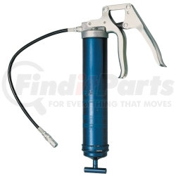 1133 by LINCOLN INDUSTRIAL - Heavy-Duty Pistol Grip Manual Grease Gun with 18" Whip Hose and Coupler