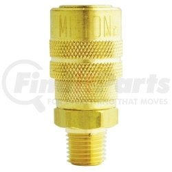 716 by MILTON INDUSTRIES - 1/4" NPT Male M-Style Coupler