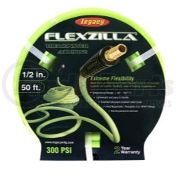HFZ1250YW3 by LEGACY MFG. CO. - 1/2" X 50' Flexzilla® ZillaGreen™ Air Hose with 3/8" Ends