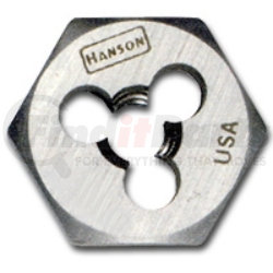 6131 by HANSON - High Carbon Steel Hexagon 5/8" Across Flat Die 10-32 NF