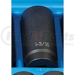 2138D by GREY PNEUMATIC - 1/2" Drive x 1-3/16" Deep Impact Socket- 12 Point