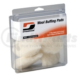 76015 by DYNABRADE - 3" Synthetic Wool Pads