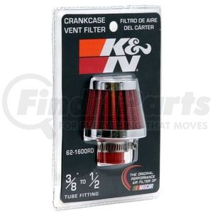 62-1600RD by K&N ENGINEERING INC. - Vent Air Filter/ Breather