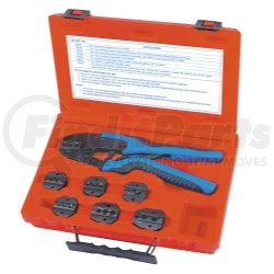 18960 by SG TOOL AID - Quick Change Ratcheting Terminal Crimping Kit