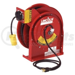 91030 by LINCOLN INDUSTRIAL - Heavy Duty Power Cord Reel, 16 AWG, 50'