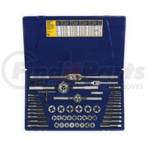 24640 by HANSON - 53 Piece Machine Screw / Fractional Tap and Hexagon Die Set