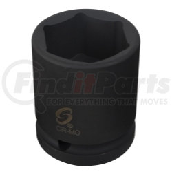 424M by SUNEX TOOLS - 3/4" Dr Impact Socket, 24mm