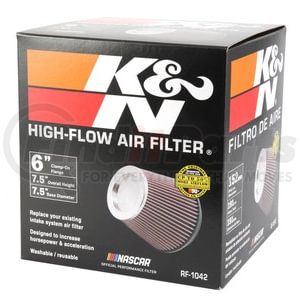RF1042 by K&N ENGINEERING INC. - Universal Clamp-On Air Filter