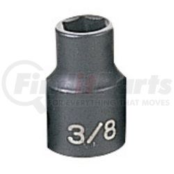 1012R by GREY PNEUMATIC - 3/8" Drive x 3/8" Standard Impact Socket